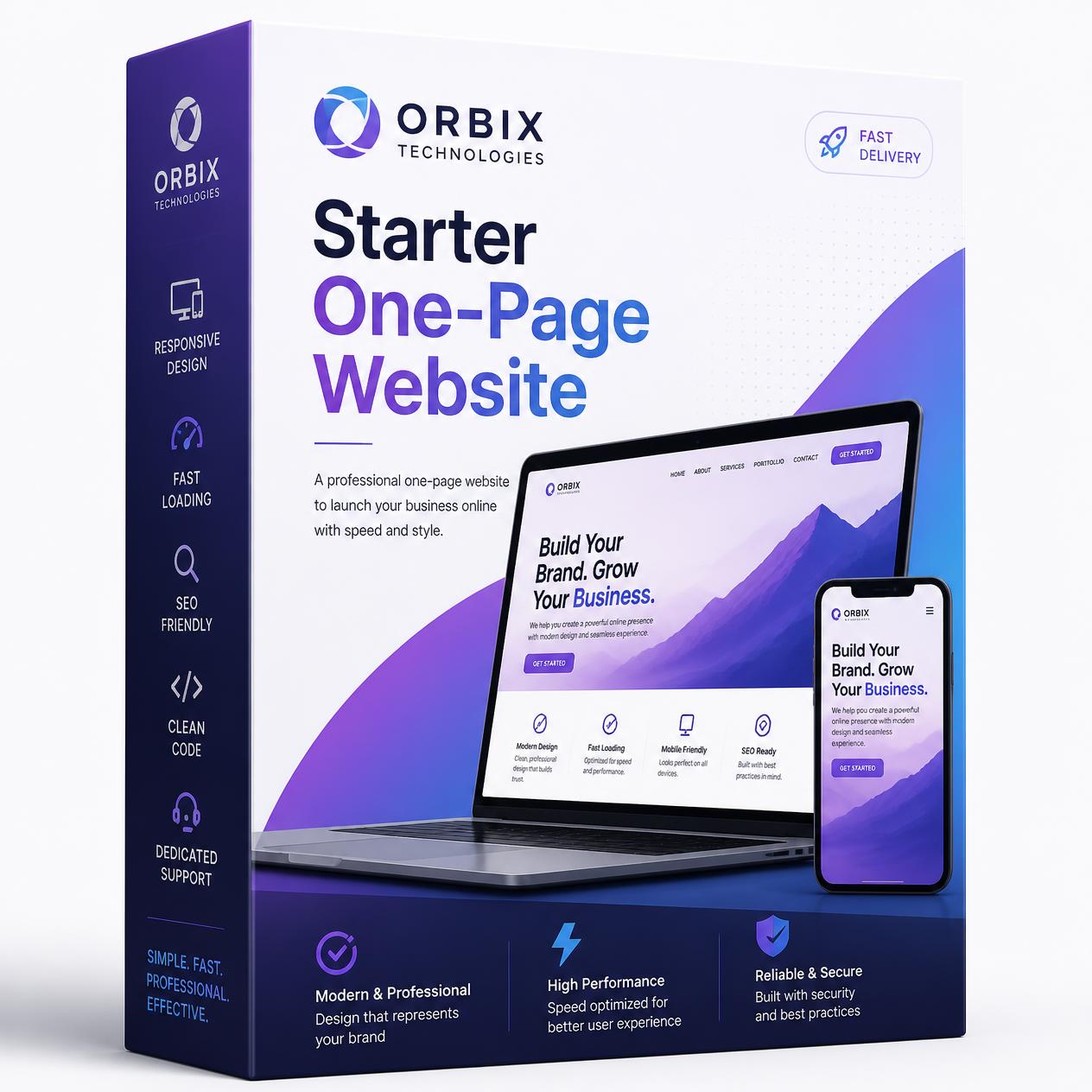Starter One-Page Website