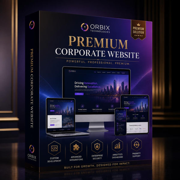 Premium Corporate Website