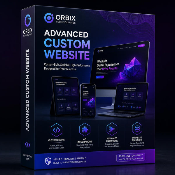 Advanced Custom Website